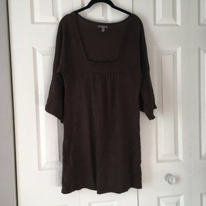 Brown Tunic Sweater